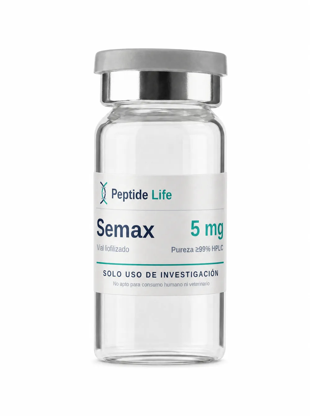 Lyophilized vial 5 mg of Semax 5 mg — acth analog studied for its interaction with neurotrophic factors and neuronal plasticity models